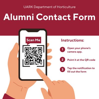 Alumni Contact Form QR Link